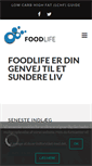 Mobile Screenshot of foodlife.dk